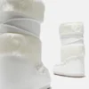 Bílé boty Icon Faux Fur s umělou kožešinou