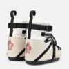 Bílé boty Moon Boot X Moncler Grenoble Icon Low Kotníkové boty