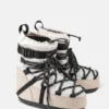 Bílé boty Moon Boot X Moncler Grenoble Icon Low Kotníkové boty