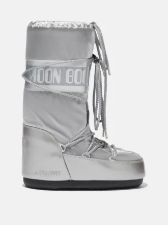 Boty Icon Glance Silver Satin