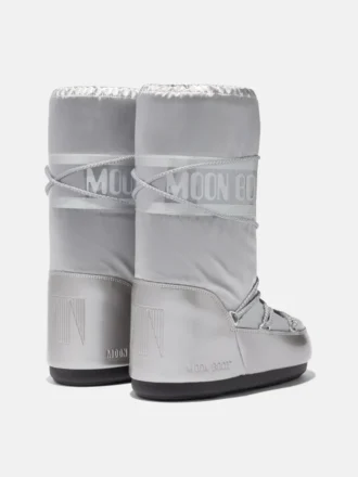Boty Icon Glance Silver Satin
