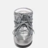 Boty Icon Low Glance Silver Satin