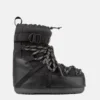 Černé kotníkové boty Moon Boot X Moncler Grenoble Icon Low
