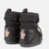 Černé kotníkové boty Moon Boot X Moncler Grenoble Icon Low
