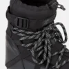 Černé kotníkové boty Moon Boot X Moncler Grenoble Icon Low