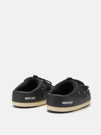 Černé nylonové Mules Evx