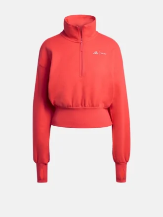 Červená tepláková bunda Adidas X Moon Boot