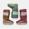 Nylonové boty Icon v barvě burgundy