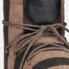 Jacquemus + Moon Boot Icon Low Beige Striped Felt Boots