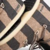 Jacquemus + Moon Boot Icon Low Beige Striped Felt Boots