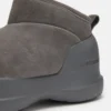 Kotníkové boty Mezzaluna z antracitového semiše Kotníkové boty Mezzaluna z antracitového semiše