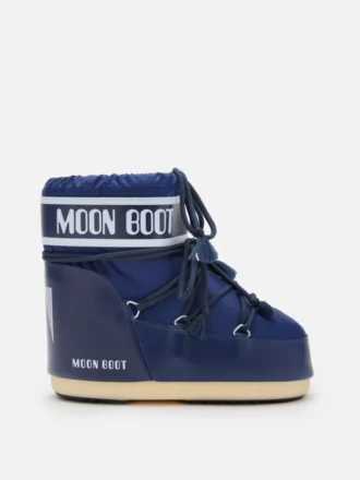 Modré nylonové kotníkové boty Icon Low