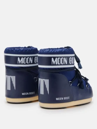 Modré nylonové kotníkové boty Icon Low
