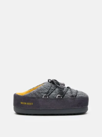 Moon Boot X Guest in Residence Evx Grey Knit Mules Moon Boot X Guest in Residence Evx Grey Knit Mules