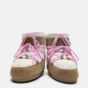 Moon Boot X Guest in Residence Icon Low Honey & White Sand Beaded Suede Kotníkové boty