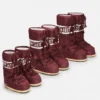 Nylonové boty Icon v barvě burgundy