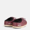 Nylonové Mules Evx v barvě burgundy