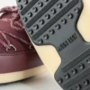 Nylonové Mules Evx v barvě burgundy