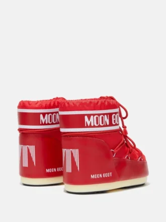 Nízké kotníkové boty Icon Nylon v červené barvě