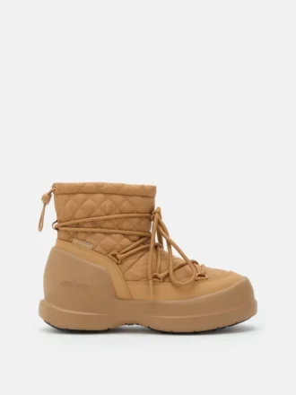 Prošívané boty Mezzaluna Mid Camel