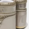 Saténové kotníkové boty Icon Low Glance Platinum