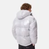 Stříbrná péřová bunda Adidas X Moon Boot Stříbrná péřová bunda Adidas X Moon Boot
