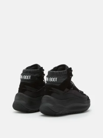 Tenisky Moon247 Black Xlace Mid