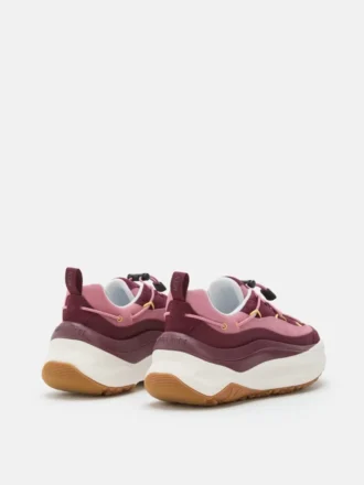 Tenisky Moon247 Xlace v barvě burgundské a růžové